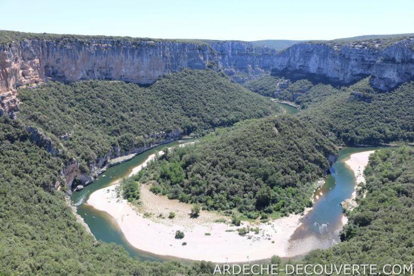 Les Locs Du Grazel Villa Ruoms Dış mekan fotoğraf